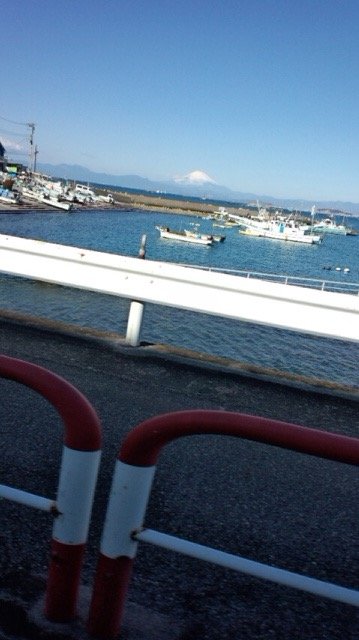 江ノ島からの富士
