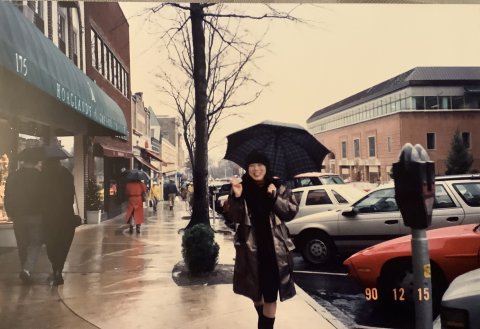 雨のグリニッジ　1990年12月15日