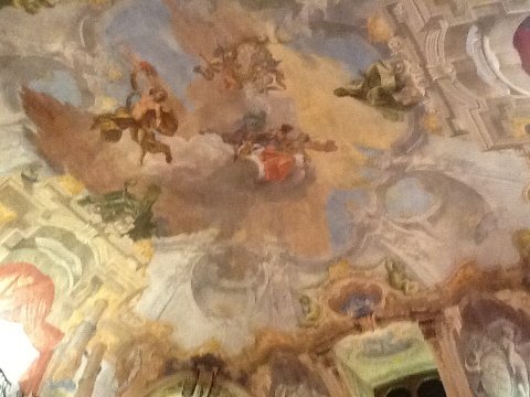 ビスコンティン宮殿の天井画