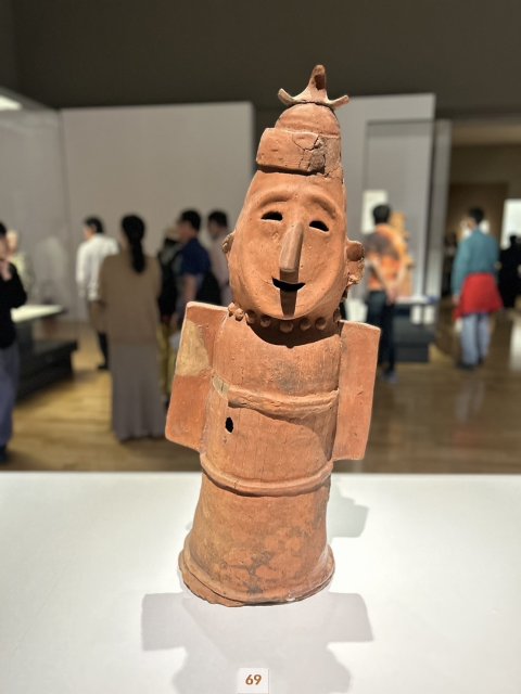 埴輪展　で。