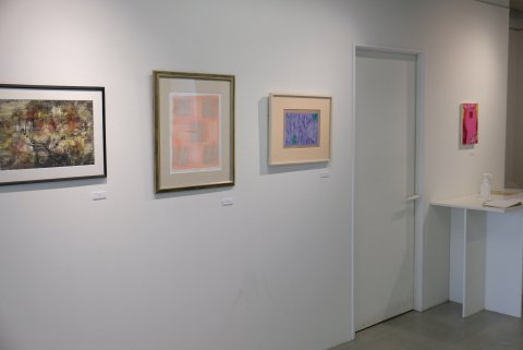 右から3点が多田祐子の作品