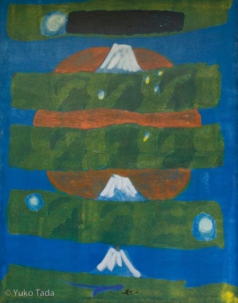 ステップスオブマウントフジ 展示作品の一つ